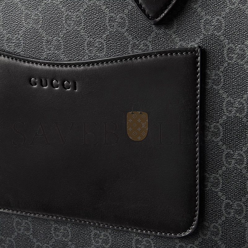 GUCCI GG EMBLEM MEDIUM BRIEFCASE 821149 (40*30*6cm)